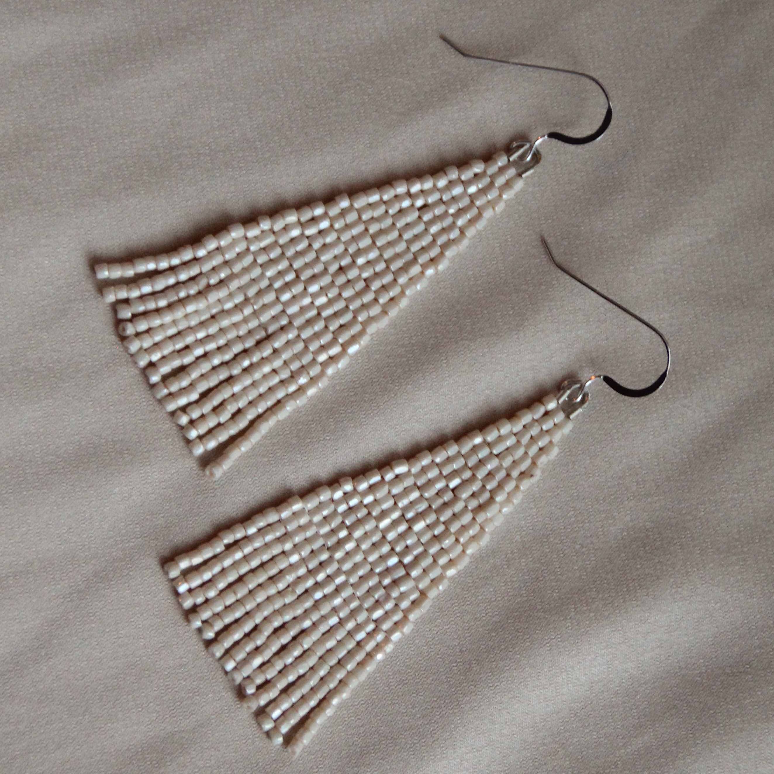 Large Cream Tassels