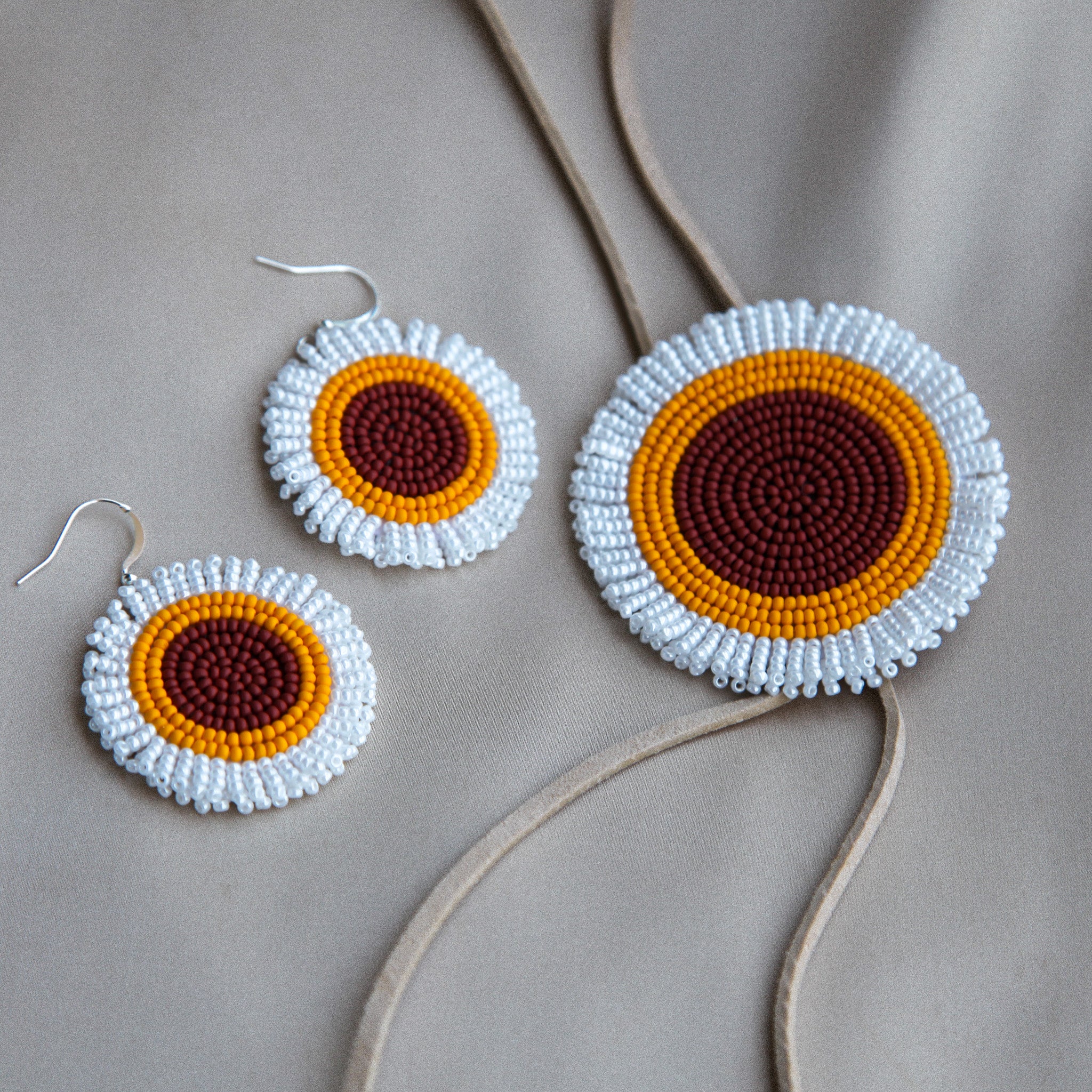 Sunflower Earrings